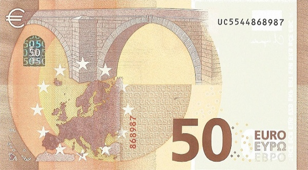 P29UC European Union - 50 Euro (2017-Lagarde)